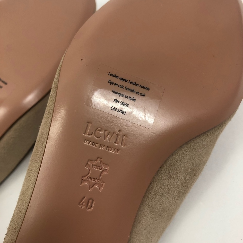 Lewit Suede Mules - Picture 15 of 16